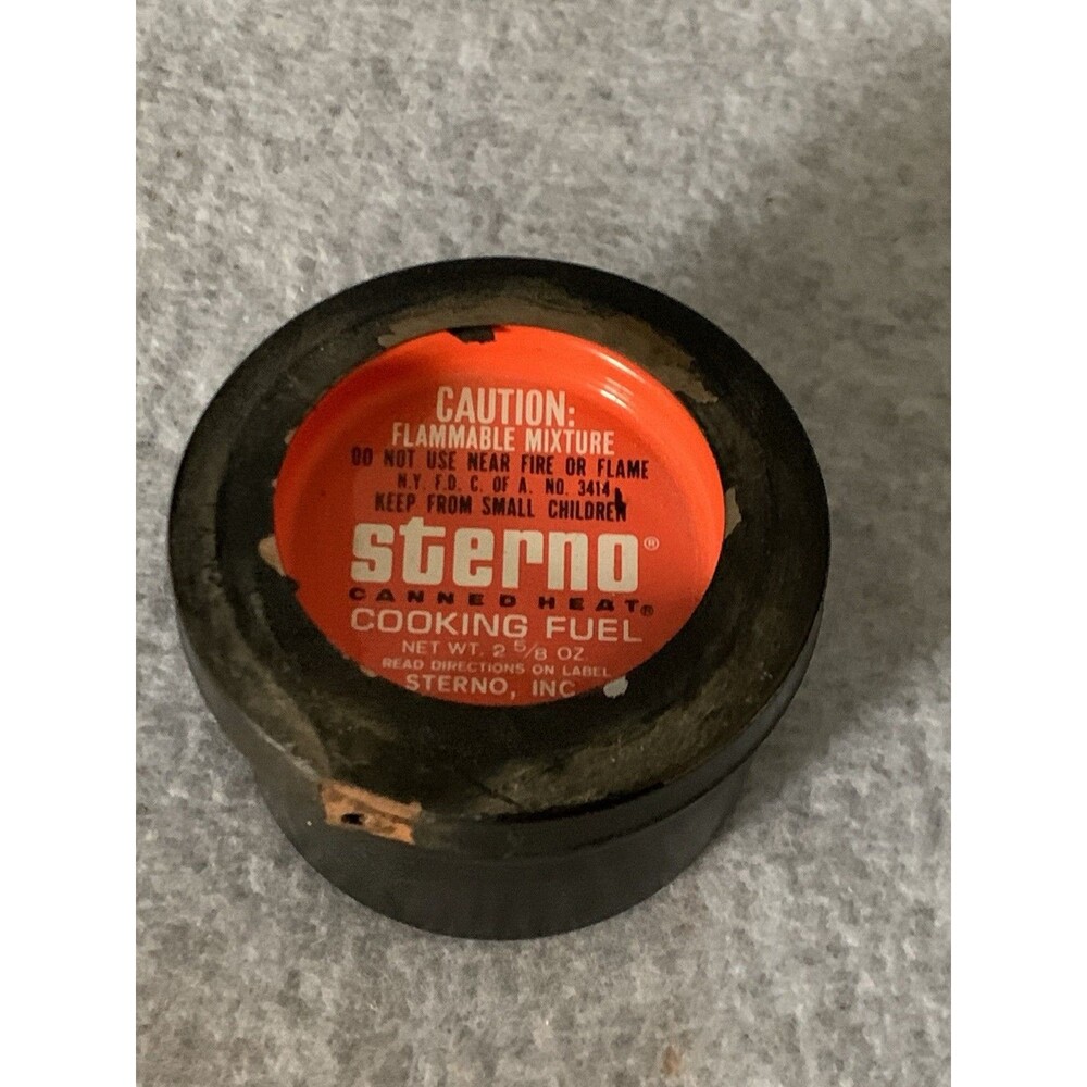 Sterno Canned Heat Cooking Fuel 2 5/8 oz Metal MPN 4006 Portable Stove Supply